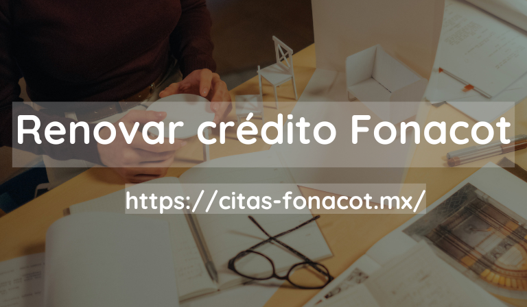 Renovar crédito Fonacot