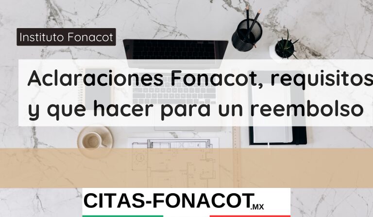 Aclaraciones Fonacot